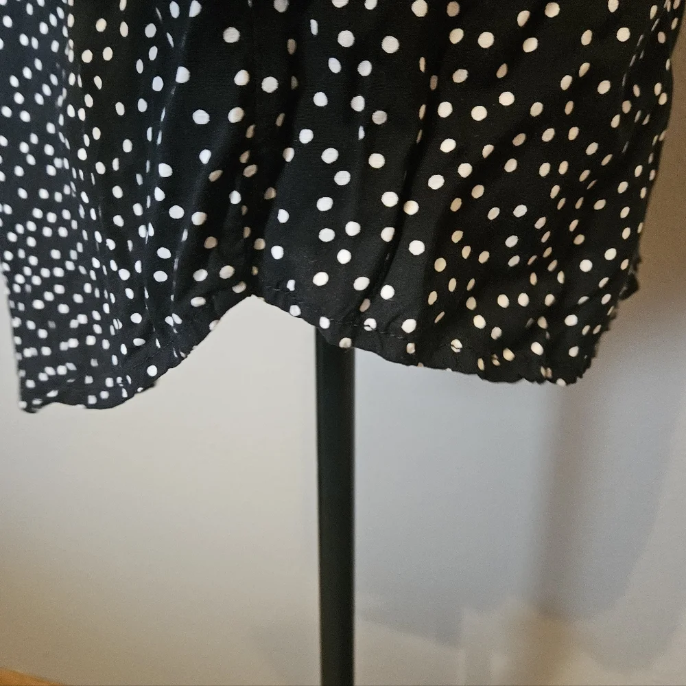 Beachlunchlounge Black Medium Womens Blouse - Picture 4 of 7
